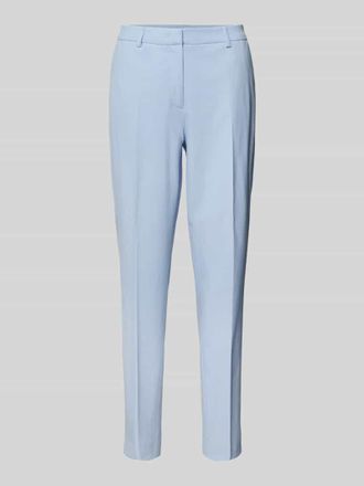 More & More More & More Regular Fit Stoffhose mit B&uuml;gelfalten in Bleu, Gr&ouml;&szlig;e 40