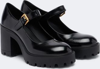 Prada Patent leather Mary Jane pumps