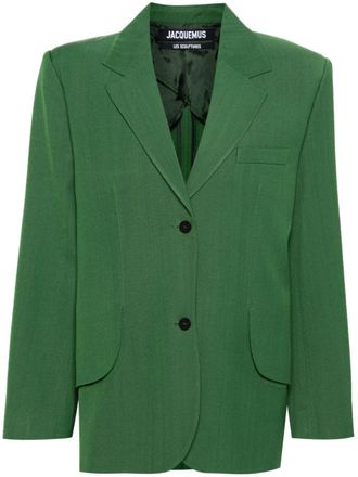 Jacquemus Blazer La Veste Titolo - Verde