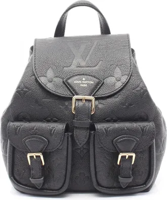 Louis Vuitton Black Noir Monogram Empreinte Backpack (Pre-Owned)