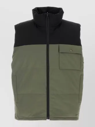 A.P.C. stretch polyester doudoune padded jacket