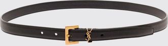 Saint Laurent Cintura Cassandre in pelle di vitello con fibbia monogram YSL