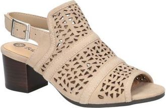 Bella Vita Marti Slingback Sandal in Almond Kidsuede Leather at Nordstrom, Size 7.5