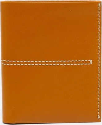 Tod's Tods Tan Leather Bifold Wallet