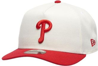 New Era Womens Philadelphia Phillies Phillies 9Forty A-Frame Cap - Adult Scarlet/White