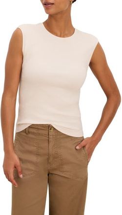 Nic+Zoe Perfect Ribbed Tank in Coconut at Nordstrom, Size Xx-Large