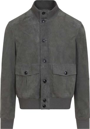Ermenegildo Zegna Zegna Leather Blouson Jacket