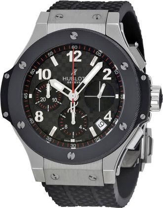 Hublot Big Bang Chronograph Automatic Carbon Fiber Dial Mens Watch 341.SB.131.RX