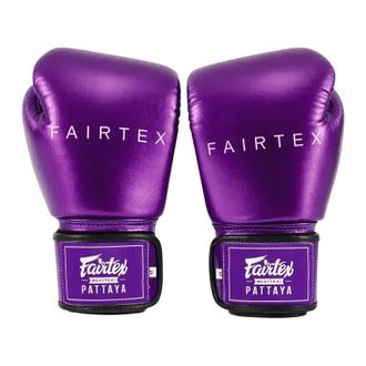 OEM Guantoni Da Boxe Fairtex Metallic Da 10 Oz, Viola