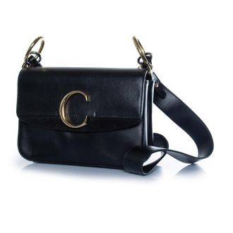 Chlo&eacute; Chlo&eacute;, C leren tas in zwart