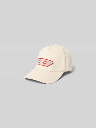 Diesel Basecap mit Label-Detail in Weiss, Gr&ouml;&szlig;e 1