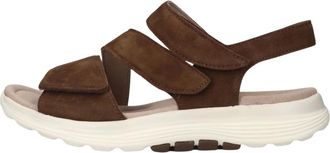 Gabor Schoenen, Dames, Bruin, 37 1/2 EU, Leer, Sandalen 813.1