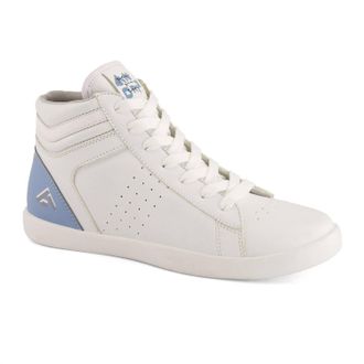 Andrea Womens High Top Classic Sneakers In White