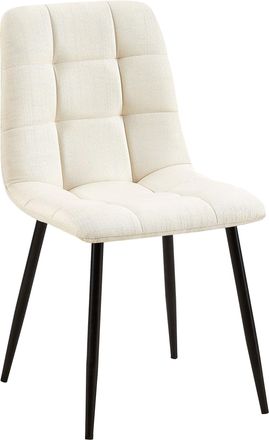 Clp Silla De Comedor Tilde Tela Crema