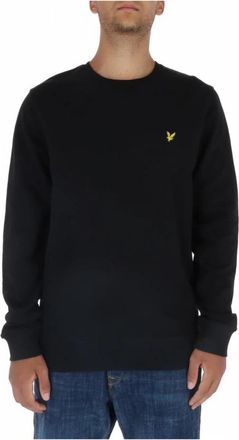 Lyle & Scott Crew Neck Sweatshirt Classic Fit - Heren - Sweatshirts - Zwart - 2XL - Katoen - Hoodies & sweatvesten