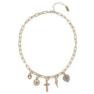 Hallmark Heart Charm Necklace in Gold - Religious at Nordstrom, Size 18