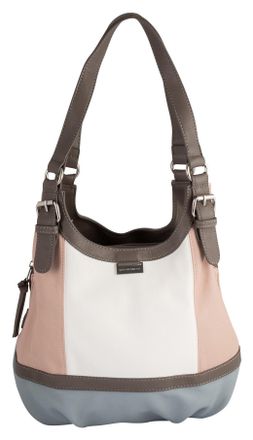 Tom Tailor Juna aus soft genarbtem ledrigen Material mit gl&auml;nzenden Metall-Accessoires