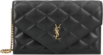 Saint Laurent Quilted Leather Shoulder Bag