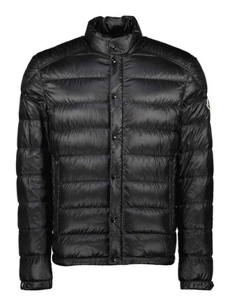 Moncler Black Quilted Down Jacket