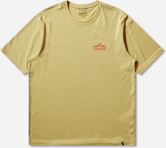 Patagonia Men s Capilene Cool Daily Shirt Cloud Crag Limestone Yellow