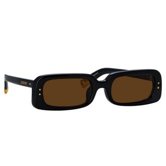 Jacquemus Azzuro Jac47 C1 - unisex - Jacquemus - Sunglasses - Black - 53 MM - Accessories