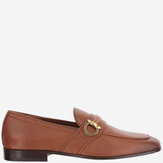 Ferragamo leren loafers