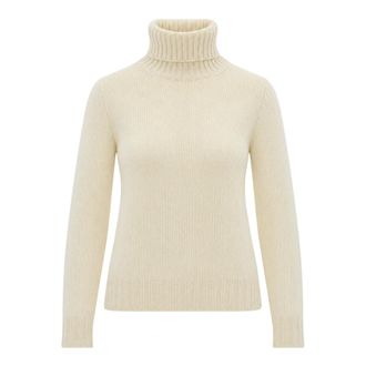 Fabiana Filippi Dolcevita in garza mano - - Knitwear - Donna - Beige - S