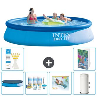 Intex Piscina Easy Set Redonda - 396x84 Cm - 7-piezas S161