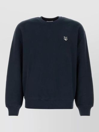 Maison Kitsun&eacute; organic cotton crew neck sweatshirt
