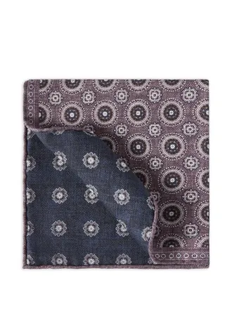 Brunello Cucinelli Sciarpa In Seta Pocket Square
