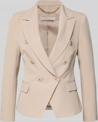 Rinascimento Rinascimento Blazer mit Pattentaschen Modell REWI in Taupe, Gr&ouml;&szlig;e XS