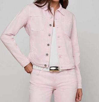 L'agence Celine Slim Femme Jacket In Icy Lilac