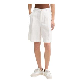 Marc O'Polo Casual Shorts - Dames - Korte Broeken - Beige - S - Korte Broeken