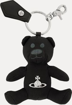 Vivienne Westwood Teddy Bear Keyring Utility Drill Black One Size Unisex