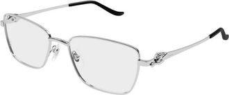 Cartier Optical Frame - Dames - Brillen - Grijs - 55 MM - Accessoires