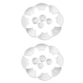 OEM 2 Pegatinas Embellecedoras Para Interruptores De Botones Interiores Del Volante Del Coche Para Ces Clase W204 W212 W221 Glk