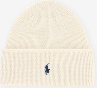 Polo Ralph Lauren Merino-Wollm&uuml;tze Pony