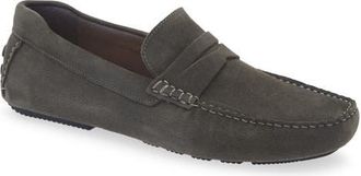 Nordstrom Cody Driving Loafer in Grey Night at Nordstrom, Size 10.5
