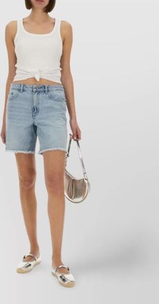 Michael Kors lace-up ribbed tank top front