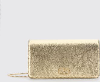 Valentino Garavani Mini borsa VLogo Signature in pelle con strass