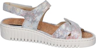 Waldl&auml;ufer H-Willow Sandal - Dames - Sandalen - Grijs - 38 EU - Leer - Schoenen