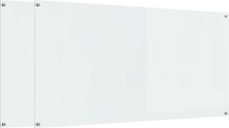 vidaXL Salpicadero De Cocina 2 Pcs Transparente 120 X 60 Cm Vidaxl