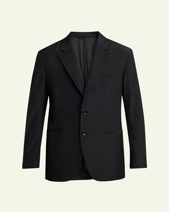Tom Ford Mens Besom-Pocket Single-Breasted Blazer
