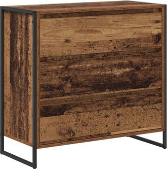 vidaXL Vitrina Madera Vieja 79 X 36 X 75.5 Cm Madera Contrachapada Vidaxl