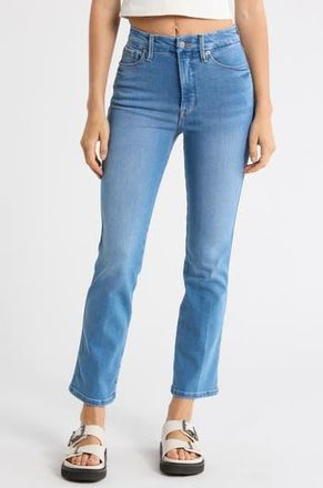 Good American Good Curve Straight Leg Jeans in Indigo268 at Nordstrom Rack, Size 0