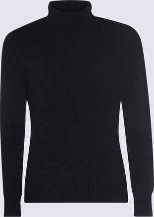 PIACENZA 1733 Black Wool Knitwear