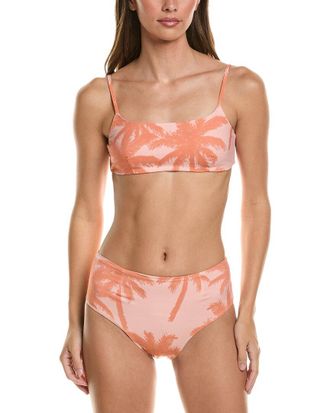 Maneb&igrave; Manebi 2Pc Ribbed Bralette Bikini Set
