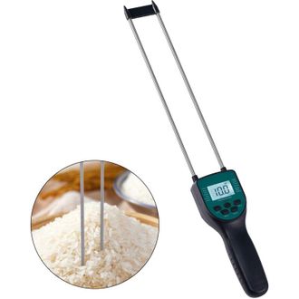 OEM Medidor De Humedad Para Heno, Medidor De Humedad Port&aacute;til Con Pantalla Lcd Clara Y Anuncio De Voz, Medidor De Humedad Digital De Pines Para Granos, Ma