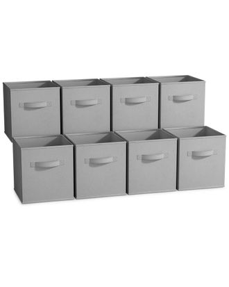 Sorbus 11In 8 Pack Foldable Storage Bins