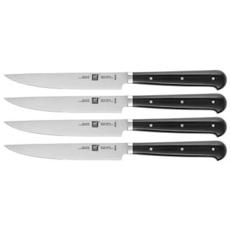 Zwilling Zwilling Set De Cuchillos Para Steak Negro 4 Piezas 12 Cm